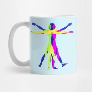 The Vitruvian Man (Bright Boy) Mug